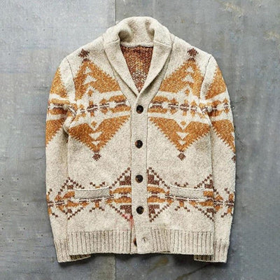 Maurice - Gilet tricoté vintage pour hommes