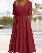 PENELOPE | Robe longue évasée