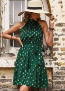 GINA | Robe évasée à pois