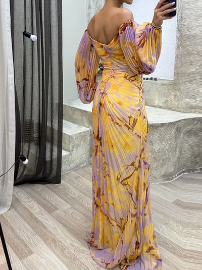 CRISTINA | Robe élégante à col en V