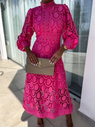 CHRISTINE | Robe en dentelle