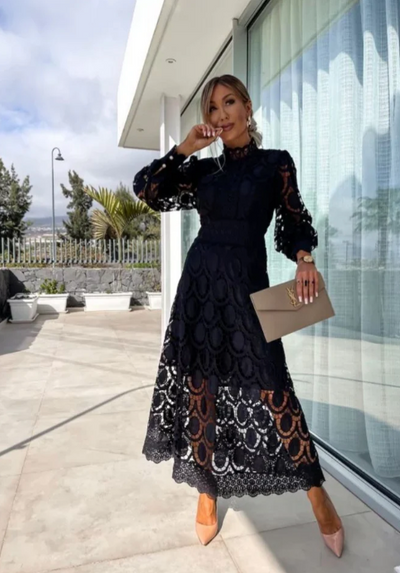 CHRISTINE | Robe en dentelle