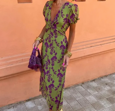 SAMA | Robe à fleurs