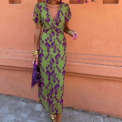 SAMA | Robe à fleurs