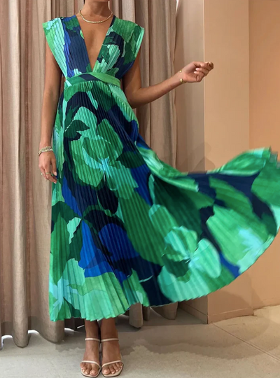 SIERRA | Robe Élégante à Encolure en V
