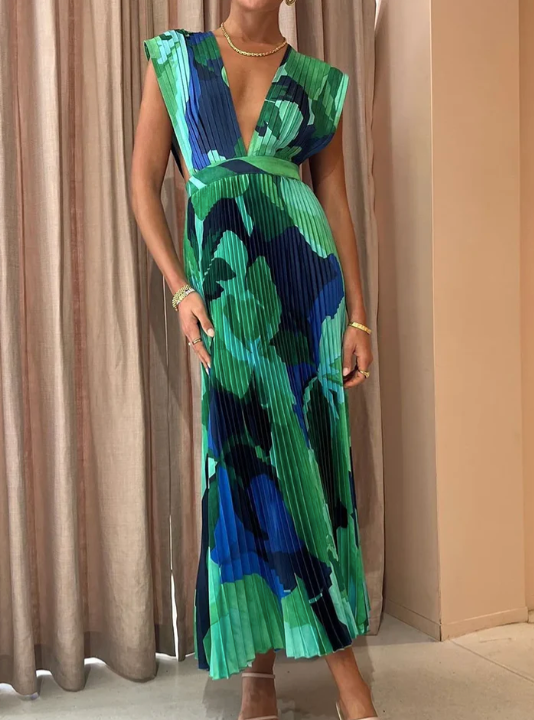 SIERRA | Robe Élégante à Encolure en V