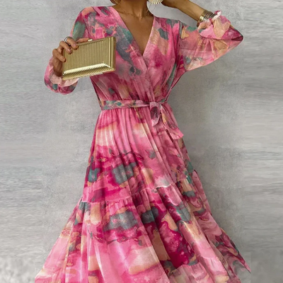 OLIVIA | Robe élégante à décolleté en V