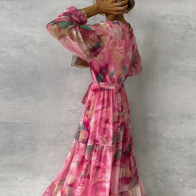 OLIVIA | Robe élégante à décolleté en V