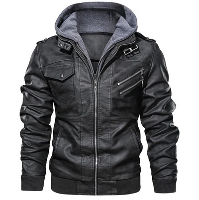 HECTOR | Veste en cuir synthétique