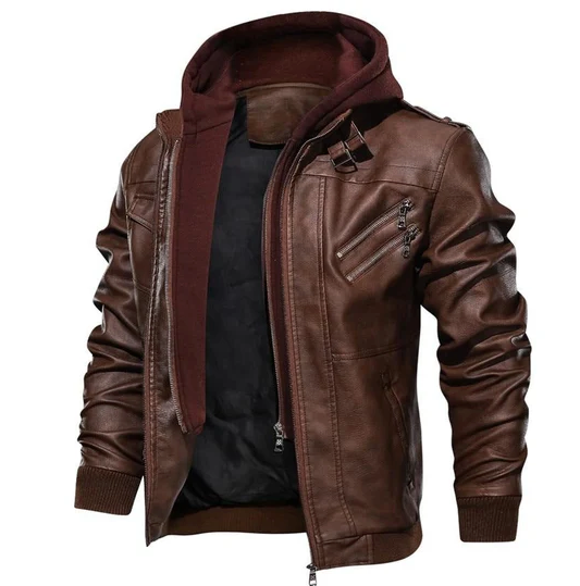 HECTOR | Veste en cuir synthétique
