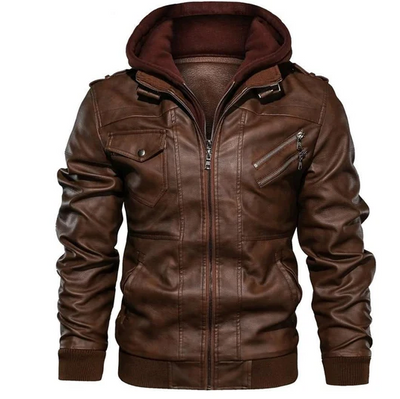 HECTOR | Veste en cuir synthétique