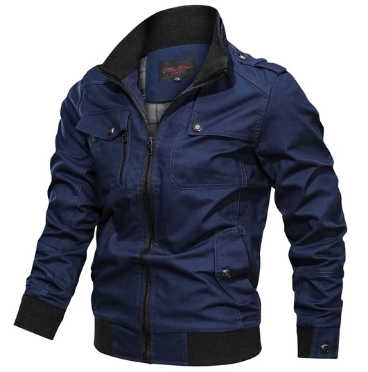LINO | Veste d'hiver de combat cargo décontractée