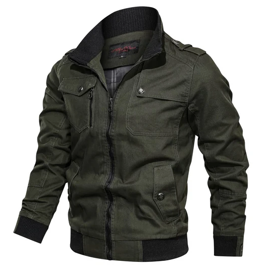 LINO | Veste d'hiver de combat cargo décontractée