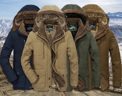 PAUL | Parka d'hiver thermique pour hommes avec plusieurs poches