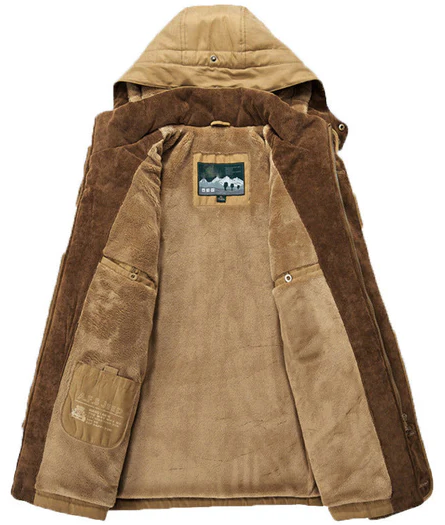 PAUL | Parka d'hiver thermique pour hommes avec plusieurs poches