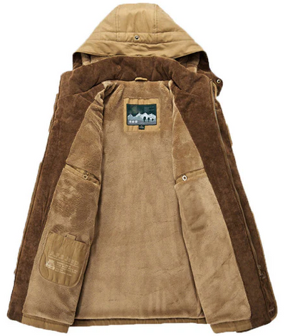 PAUL | Parka d'hiver thermique pour hommes avec plusieurs poches