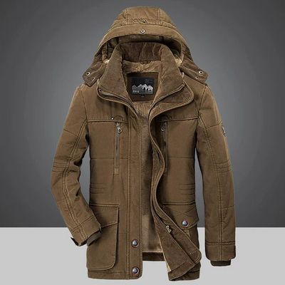 PAUL | Parka d'hiver thermique pour hommes avec plusieurs poches