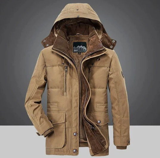 PAUL | Parka d'hiver thermique pour hommes avec plusieurs poches