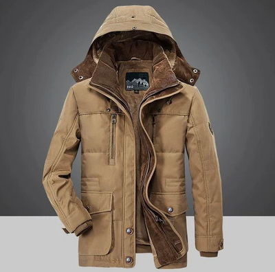 PAUL | Parka d'hiver thermique pour hommes avec plusieurs poches