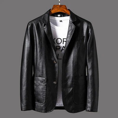 BASTIEN | Blazer en cuir pour homme