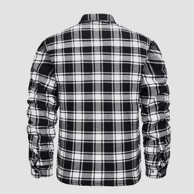 ALEX | Bomber à carreaux au design polyvalent