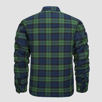 ALEX | Bomber à carreaux au design polyvalent