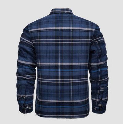 ALEX | Bomber à carreaux au design polyvalent