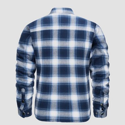 ALEX | Bomber à carreaux au design polyvalent