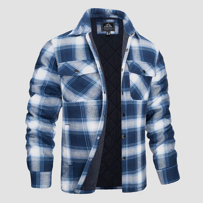 ALEX | Bomber à carreaux au design polyvalent