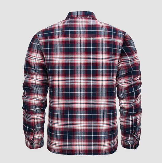 ALEX | Bomber à carreaux au design polyvalent