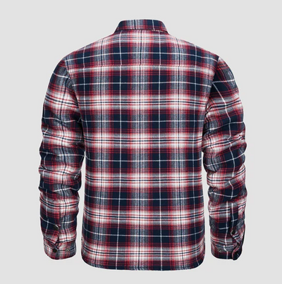 ALEX | Bomber à carreaux au design polyvalent