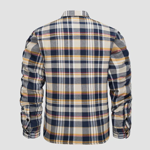 ALEX | Bomber à carreaux au design polyvalent