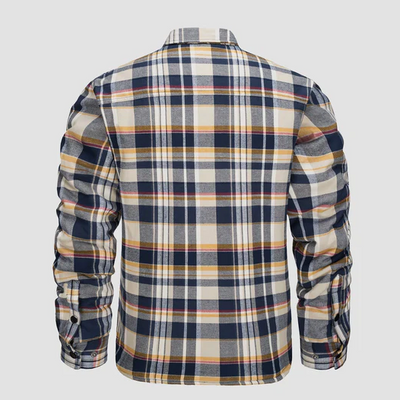 ALEX | Bomber à carreaux au design polyvalent