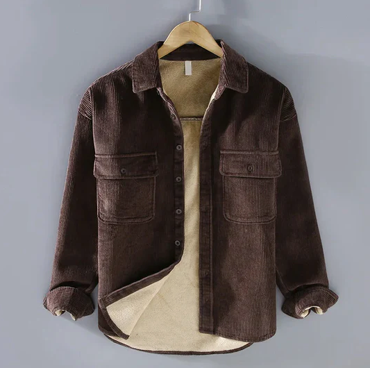 RAYN | Veste en velours côtelé au design classique