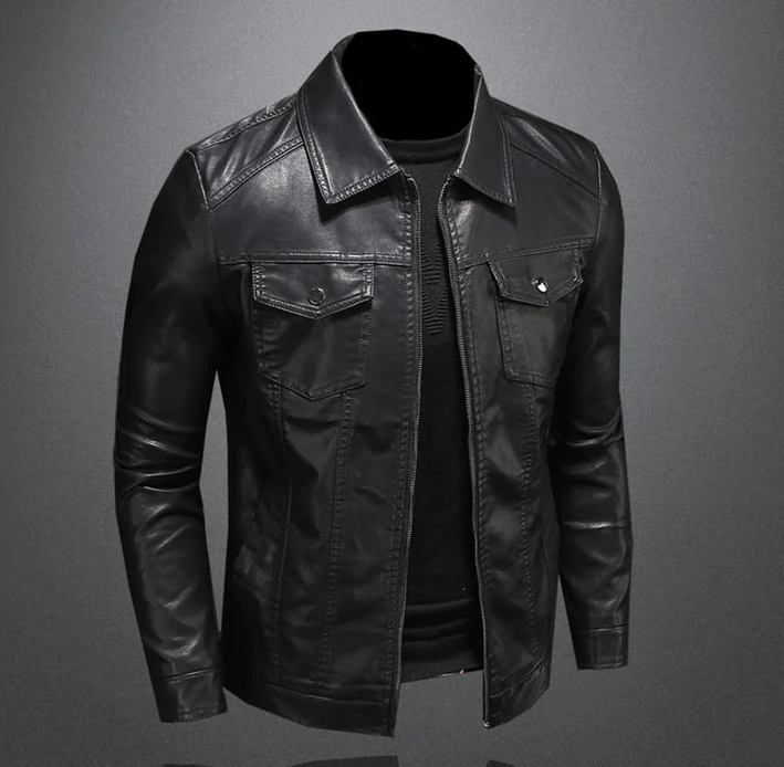 MERTEN | Veste en cuir