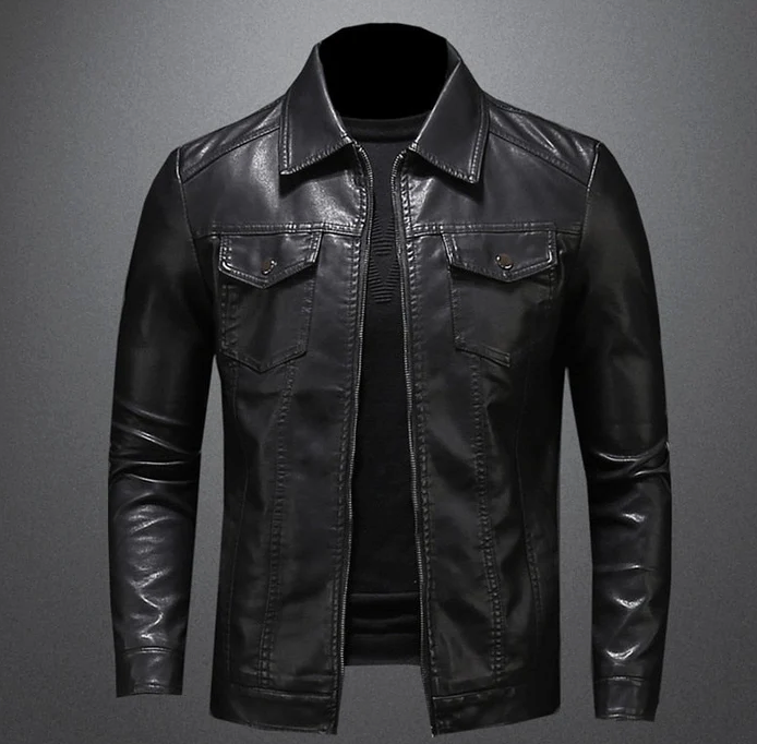MERTEN | Veste en cuir