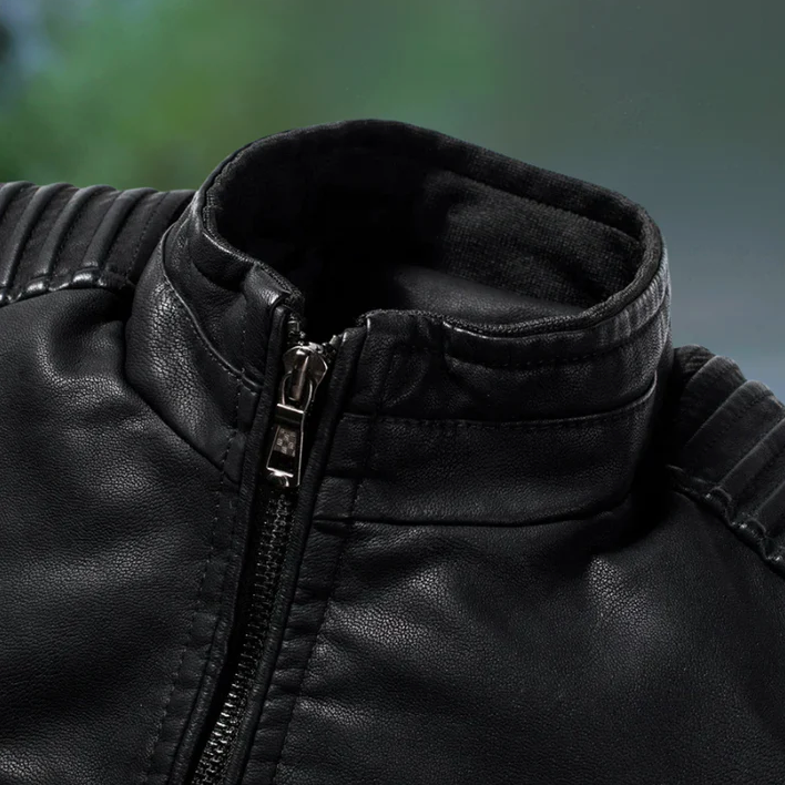 BERNULF | Veste en cuir vintage