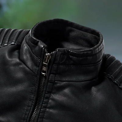 BERNULF | Veste en cuir vintage