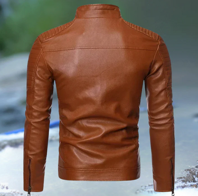 BERNULF | Veste en cuir vintage