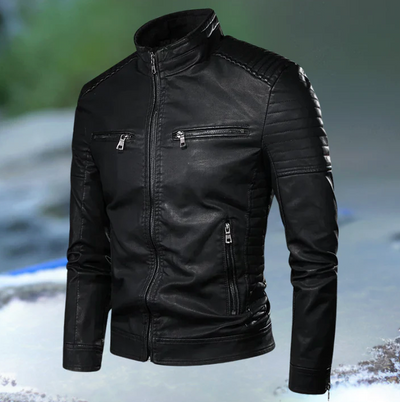 BERNULF | Veste en cuir vintage