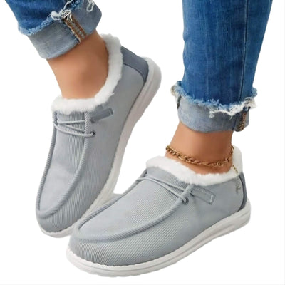 Saige - Semelle intérieure en peluche douce Chaussures d'hiver pour femmes