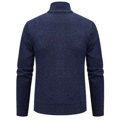 Quentin - Veste en tricot avec fermeture éclair pour hommes