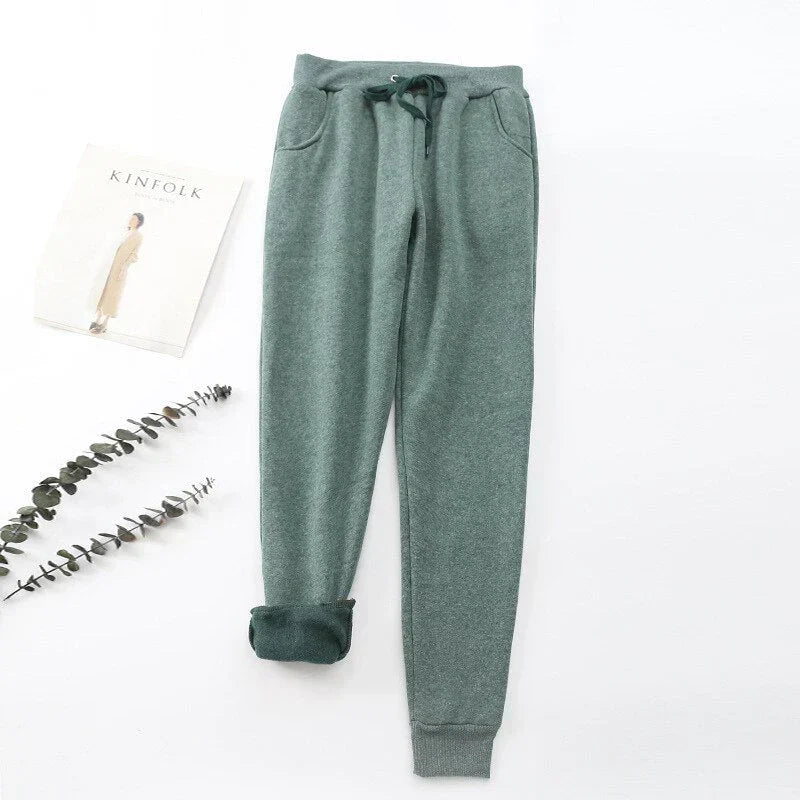 Emiliana - Pantalon de jogging avec doublure polaire et poches