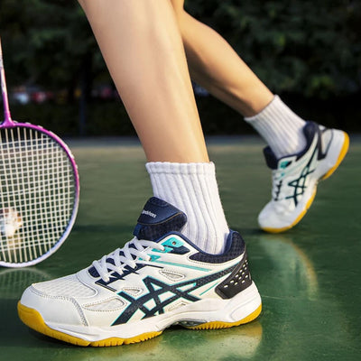 Emma - Chaussures de badminton flexibles avec effet d'amortissement