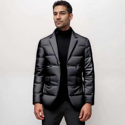 SIMON | Blazer élégant doublé en duvet