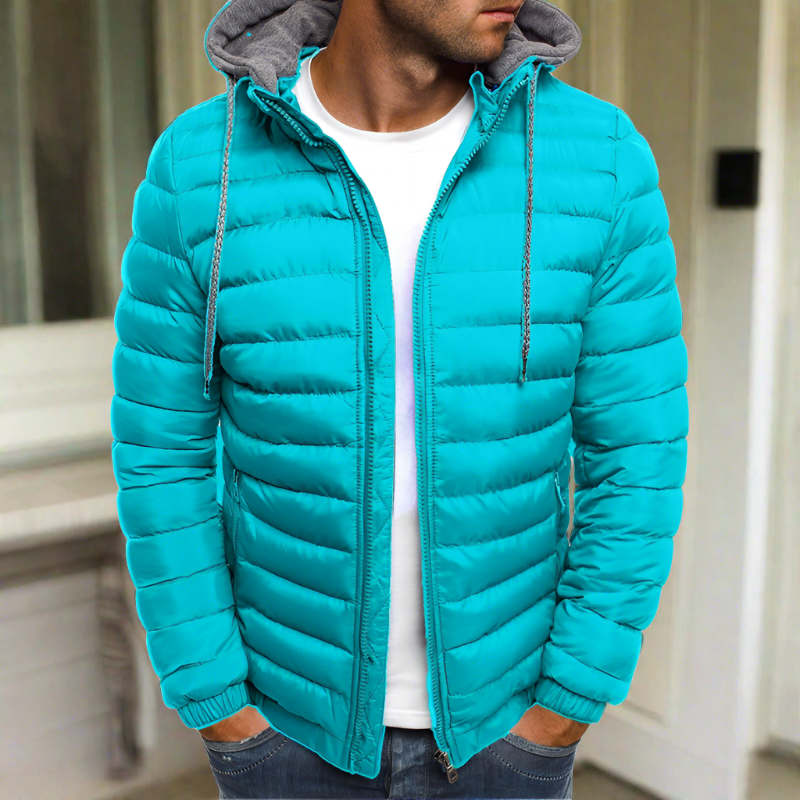 Tobias - Veste matelassée chaude avec capuche
