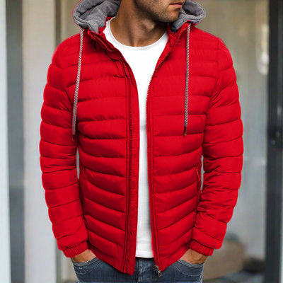 Tobias - Veste matelassée chaude avec capuche