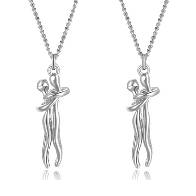 Elise - Collier avec pendentif pour les couples avec Love Style
