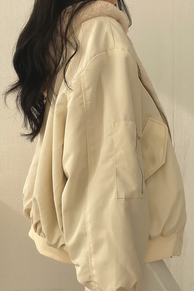 Elodie - Manteau d'hiver avec capuche en cachemire