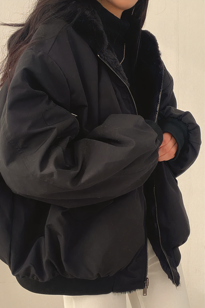 Elodie - Manteau d'hiver avec capuche en cachemire